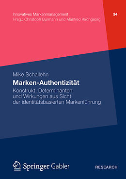 Kartonierter Einband Marken-Authentizität von Mike Schallehn