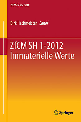 Kartonierter Einband ZfCM SH 1-2012 Immaterielle Werte von 
