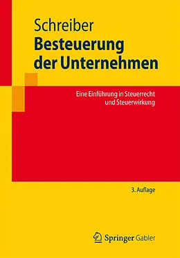 E-Book (pdf) Besteuerung der Unternehmen von Ulrich Schreiber
