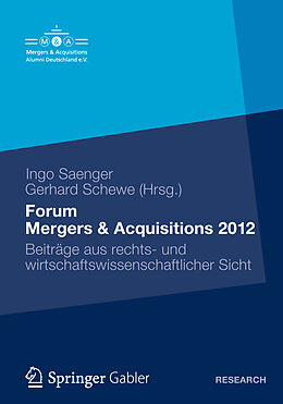 Kartonierter Einband Forum Mergers &amp; Acquisitions 2012 von 