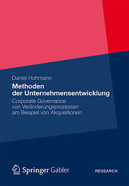 E-Book (pdf) Methoden der Unternehmensentwicklung von Daniel Hohmann