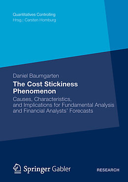 Kartonierter Einband The Cost Stickiness Phenomenon von Daniel Baumgarten