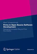 E-Book (pdf) Firms in Open Source Software Development von Mario Schaarschmidt