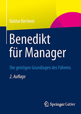 E-Book (pdf) Benedikt für Manager von Baldur Kirchner