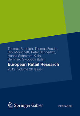 E-Book (pdf) European Retail Research von Thomas Rudolph