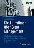 E-Book (pdf) Die 11 Irrtümer über Event Management von Hendrik Wolber