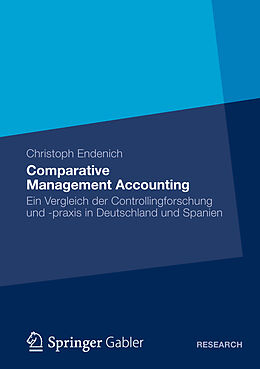 Kartonierter Einband Comparative Management Accounting von Christoph Endenich