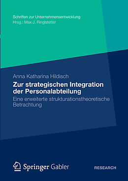 E-Book (pdf) Zur strategischen Integration der Personalabteilung von Anna Katharina Hildisch