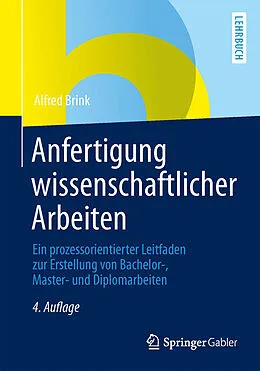 E-Book (pdf) Anfertigung wissenschaftlicher Arbeiten von Alfred Brink