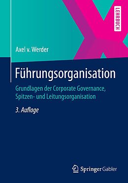 E-Book (pdf) Führungsorganisation von Axel v. Werder