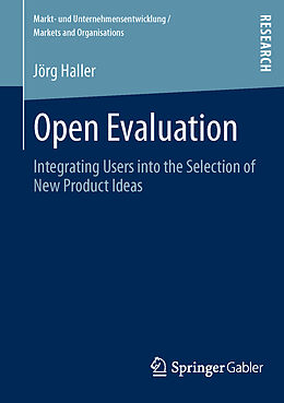 Kartonierter Einband Open Evaluation von Jörg Haller