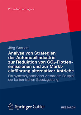E-Book (pdf) Analyse von Strategien der Automobilindustrie zur Reduktion von CO2-Flottenemissionen und zur Markteinführung alternativer Antriebe von Jörg Wansart