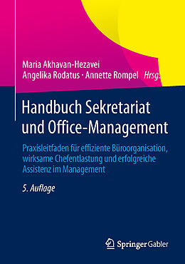 Fester Einband Handbuch Sekretariat und Office-Management von 