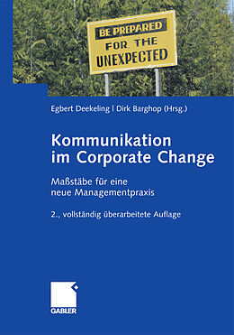 Couverture cartonnée Kommunikation im Corporate Change de 