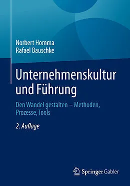 E-Book (pdf) Unternehmenskultur und Führung von Norbert Homma, Rafael Bauschke