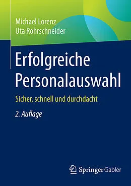 E-Book (pdf) Erfolgreiche Personalauswahl von Michael Lorenz, Uta Rohrschneider