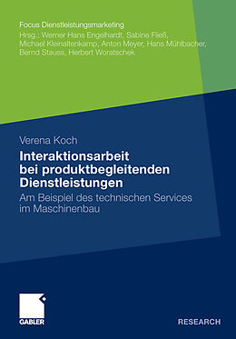 E-Book (pdf) Interaktionsarbeit bei produktbegleitenden Dienstleistungen von Verena Koch
