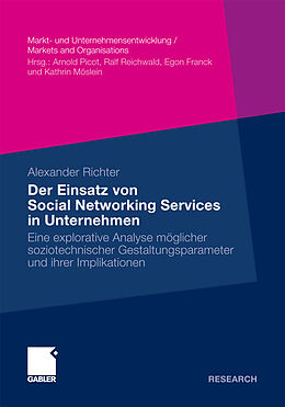 E-Book (pdf) Der Einsatz von Social Networking Services in Unternehmen von Alexander Richter
