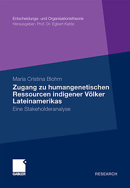 E-Book (pdf) Zugang zu humangenetischen Ressourcen indigener Völker Lateinamerikas von María Cristina Blohm