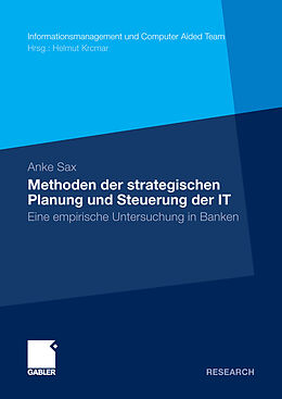 E-Book (pdf) Methoden der strategischen Planung und Steuerung der IT von Anke Sax