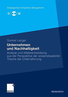 E-Book (pdf) Unternehmen und Nachhaltigkeit von Gunner Langer