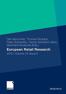 E-Book (pdf) European Retail Research von Dirk Morschett, Thomas Rudolph, Peter Schnedlitz