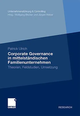 E-Book (pdf) Corporate Governance in mittelständischen Familienunternehmen von Patrick Ulrich