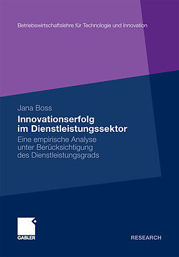 E-Book (pdf) Innovationserfolg im Dienstleistungssektor von Jana Boss