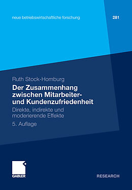E-Book (pdf) Der Zusammenhang zwischen Mitarbeiter- und Kundenzufriedenheit von Ruth Stock-Homburg