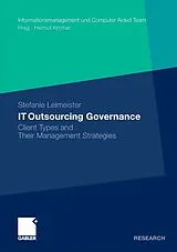 E-Book (pdf) IT Outsourcing Governance von Stefanie Leimeister