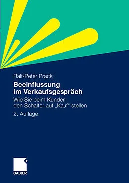 E-Book (pdf) Beeinflussung im Verkaufsgespräch von Ralf-Peter Prack