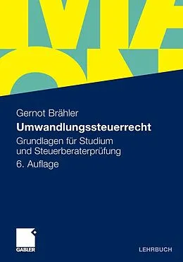 E-Book (pdf) Umwandlungssteuerrecht von Gernot Brähler