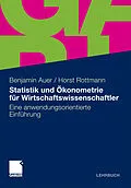 E-Book (pdf) Statistik und Ökonometrie für Wirtschaftswissenschaftler von Benjamin R. Auer, Horst Rottmann