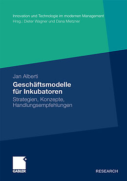E-Book (pdf) Geschäftsmodelle für Inkubatoren von Jan Alberti