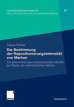 E-Book (pdf) Die Bestimmung der Repositionierungsintensität von Marken von Tobias Recke