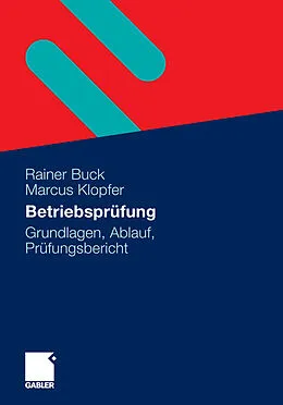 E-Book (pdf) Betriebsprüfung von Rainer Buck, Marcus Klopfer