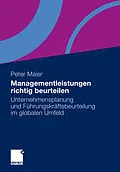 E-Book (pdf) Managementleistungen richtig beurteilen von Peter Maier