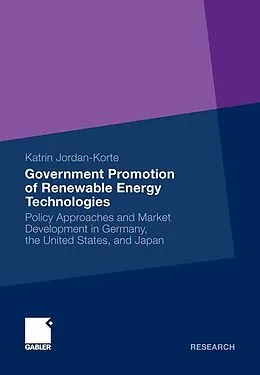E-Book (pdf) Government Promotion of Renewable Energy Technologies von Katrin Jordan-Korte
