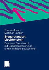 E-Book (pdf) Steuerstandort Liechtenstein von Thomas Hosp LL.M., Matthias Langer