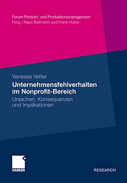 E-Book (pdf) Unternehmensfehlverhalten im Nonprofit-Bereich von Vanessa Vetter