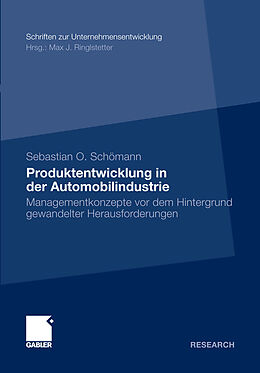 E-Book (pdf) Produktentwicklung in der Automobilindustrie von Sebastian O. Schömann