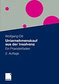 E-Book (pdf) Unternehmenskauf aus der Insolvenz von Wolfgang Ott