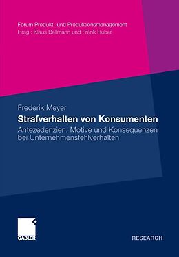 E-Book (pdf) Strafverhalten von Konsumenten von Frederik Meyer