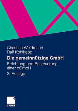 E-Book (pdf) Die gemeinnützige GmbH von Christina Weidmann, Ralf Kohlhepp