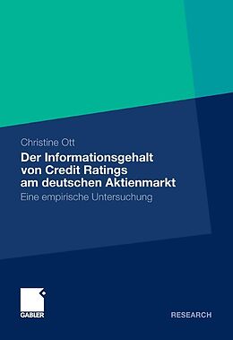 E-Book (pdf) Der Informationsgehalt von Credit Ratings am deutschen Aktienmarkt von Christine Ott