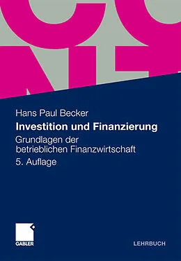 E-Book (pdf) Investition und Finanzierung von Hans Paul Becker
