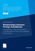 E-Book (pdf) Relationships between Foreign Subsidiaries von Julia Maurer