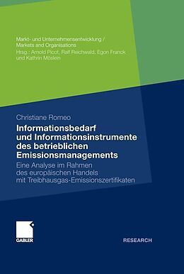 E-Book (pdf) Informationsbedarf und Informationsinstrumente des betrieblichen Emissionsmanagements von Christiane Romeo