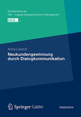 E-Book (pdf) Neukundengewinnung durch Dialogkommunikation von Anna Liersch