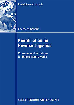 E-Book (pdf) Koordination im Reverse Logistics von Eberhard Schmid